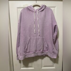 Sundry for evereve light purple hoodie size 3 (large)